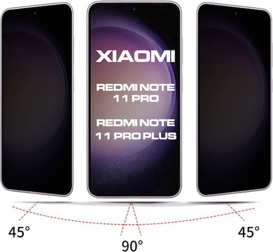Vetro temperato Xiaomi Redmi Note 12 Pro 5G con pellicola fotocamera 3