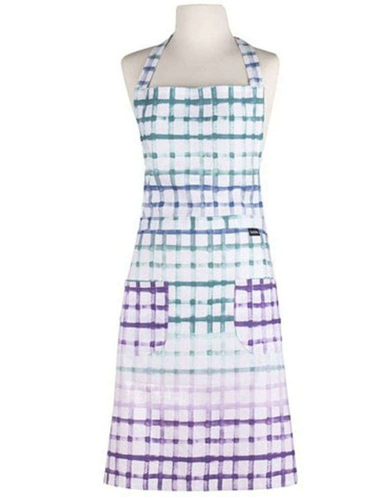 Ladelle Apron Purple 78x68cm