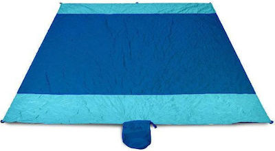 Hupa Strandmatte Blau 215x215cm