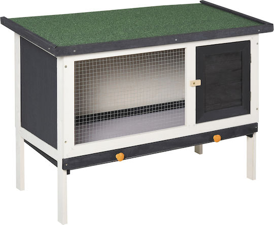 Pawhut D51-141 Wooden Cage for Rabbits 90x45x65cm