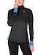 Hybrid LS Women's Sports Blouse Short Sleeve Fast Drying Black
