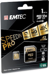 Emtec SpeedIN Pro microSDXC 1.0TB Clasa 10 U3 V30 A2