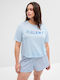 GAP Γυναικείο T-shirt Μπλε