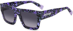Missoni Sunglasses Πολύχρωμα with Acetate Frame & Gray Lens