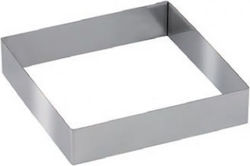 Inox Square-Shaped Cake Ring 60-2010