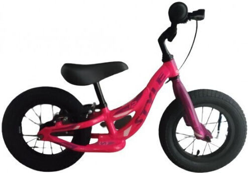 Style Bicicletă de Echilibru pentru Copii Roz