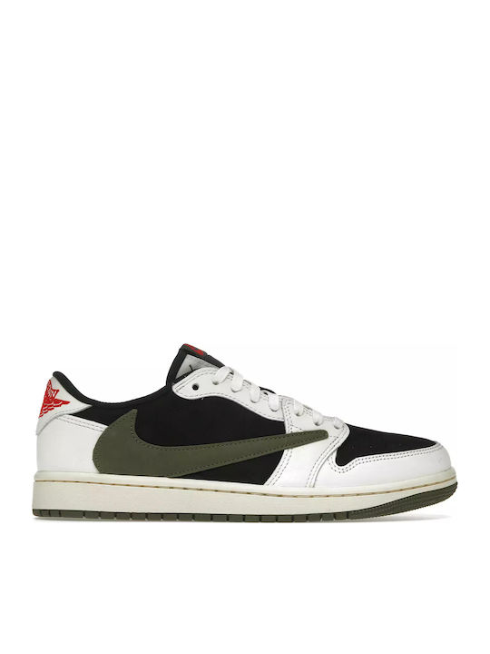 Jordan Travis Scott X Air Jordan 1 Low OG Adidași Pentru Femei Alb