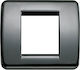 Vimar Vertical Switch Frame 1-Slot Black 17093.11