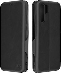 Techsuit Portofel Piele artificială Negru (Huawei P30 Pro) 5949419000933