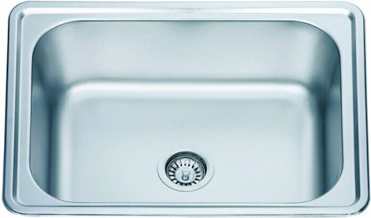 Inter Ceramic ICK6346 Ένθετος Inox Μ63.5xΠ46.5cm Ασημί Inter Ceramic ICK6346 Ένθετος Inox Μ63.5xΠ46.5cm Ασημί