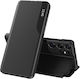 Techsuit eFold Buchen Sie Synthetisches Leder Schwarz (Galaxy S21 Ultra 5G)