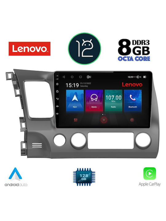 Lenovo Ηχοσύστημα Αυτοκινήτου για Honda Civic (Bluetooth/USB/WiFi/GPS) με Οθόνη Αφής 10.1"