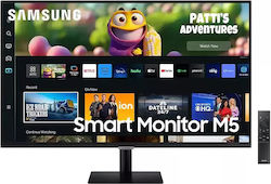 Samsung M5 S27CM500EU Ultrawide VA HDR Smart Monitor 27" FHD 1920x1080 με Χρόνο Απόκρισης 4ms GTG