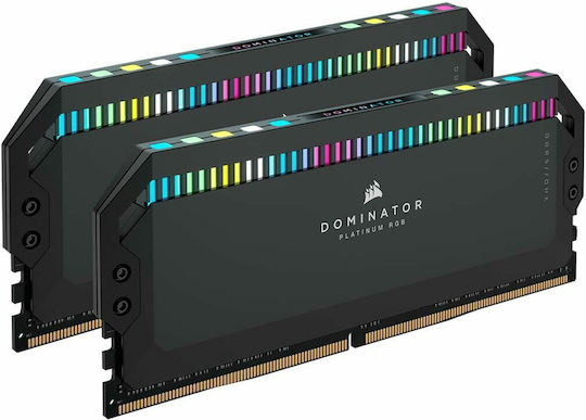 Corsair Dominator DDR5 64GB RAM με 2x32GB Modules και Ταχύτητα 6400 για Desktop