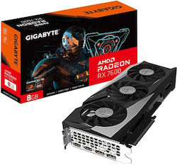 Gigabyte Radeon RX 7600 8GB GDDR6 Gaming OC Placă Grafică