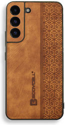 Bodycell Pattern Leather Καφέ (Galaxy S22 5G)