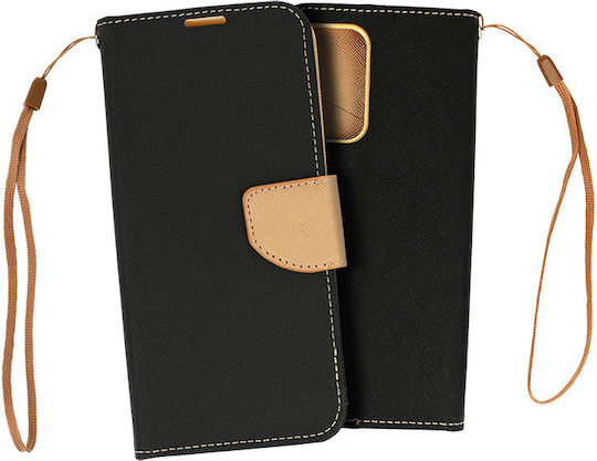Fancy Wallet Δερματίνης Χρυσό (Redmi Note 11 / 11S 4G)