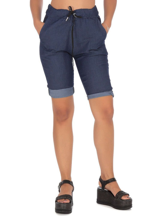 Γυναικεία Βερμούδα Navy Μπλε