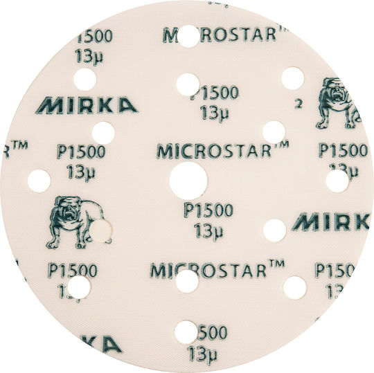 Mirka Microstar Φύλλο Λείανσης Έκκεντρου Τριβείου K1000 77x77mm