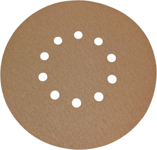 Flex Orbital Sander Sanding Sheet K60 with Holes 225x225mm Set 25pcs
