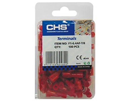 CHS mit Isolierung Rot (01.036.0480) in einem Set von 100Stück