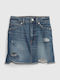 Kids' Denim Skirt Blue