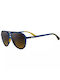 Goodr Sunglasses with Blue Acetate Frame and Yellow Lenses