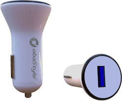 ObaStyle Φορτιστής Αυτοκινήτου με Θύρα 1xUSB-A