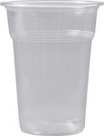 Lux ΜΠΥΡΑΣ Disposable Plastic Drinkware Transparent 400ml 50pcs