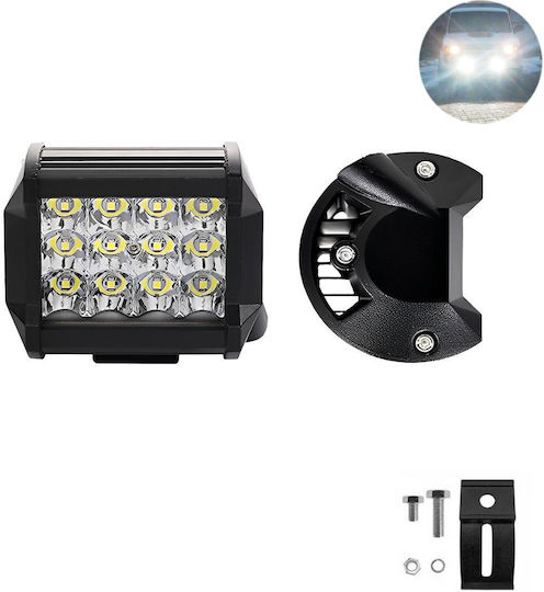 Factory Waterproof Headlights Car in Bar Shape LED 12V 24W 11cm with White Lighting 1pcs