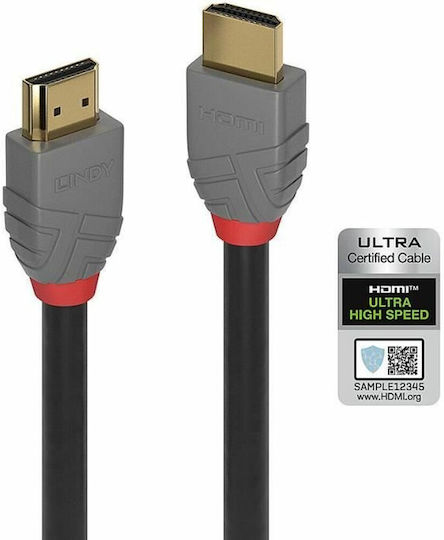 Lindy Cable HDMI male - HDMI male 3m Μαύρο