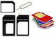 Set SIM Adapter σε Μαύρο χρώμα