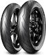 Pirelli Diablo Rosso 100/80-17 52S Pe Șosea Anvelopă Pentru Motocicletă Față și Spate