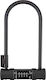 Abus 410C/170HB230 Ultra Κλειδαριά Ποδηλάτου Πέταλο με Συνδυασμό Μαύρη