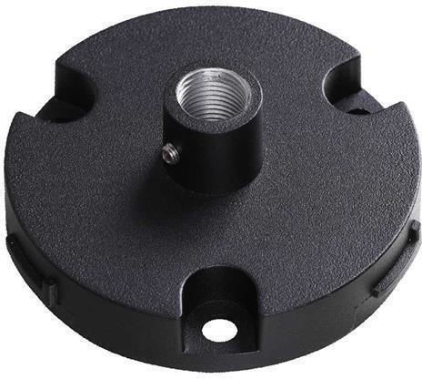 Ideal Lux Mounting Base for Lighting Fixtures Black 308234