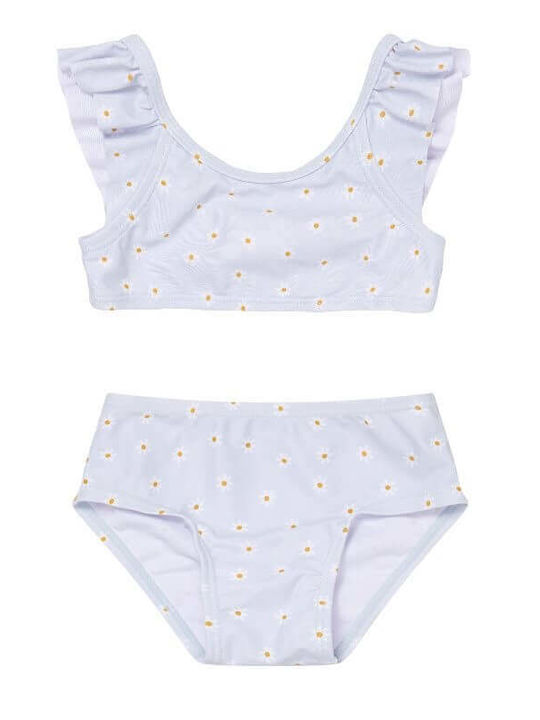 Little Dutch Daisies Costum de baie pentru copii Bikini Albastru deschis