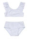 Little Dutch Daisies Costum de baie pentru copii Bikini Albastru deschis