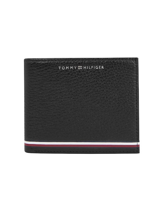 Tommy Hilfiger Men's Leather Wallet Black