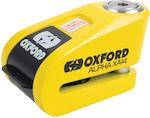 Oxford Motorcycle Disc Brake Lock with 14mm Pin in Yellow