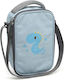 Kiokids Little Dinosaur Σχολικό Ισοθερμικό Τσαντάκι Φαγητού Χειρός 2.5lt Γαλάζιο Δεινόσαυροι 25x7x27cm
