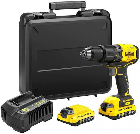 Stanley SFMCD711D2K Κρουστικό Δραπανοκατσάβιδο Μπαταρίας Brushless 18V