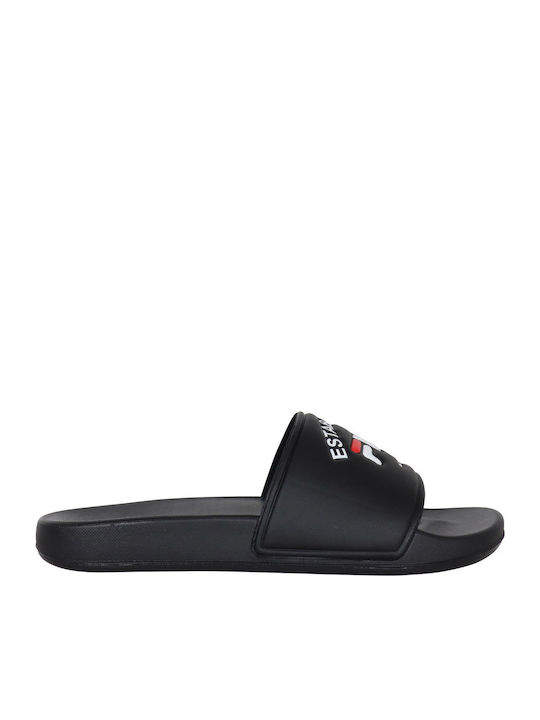 Baywalk '23 Herren Slides Schwarze