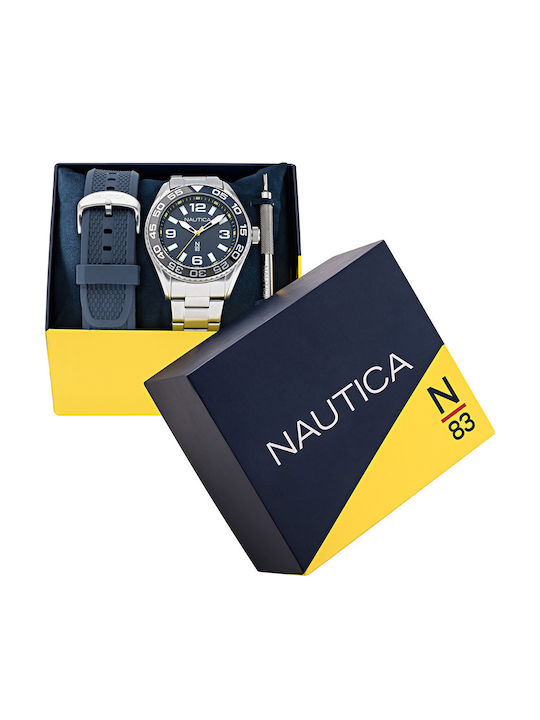 Nautica N83 Finn World Ρολόι Μπαταρίας