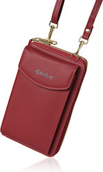 Naxius NXPBLR-006 Sock & Pouch έως 6.1" Κόκκινο