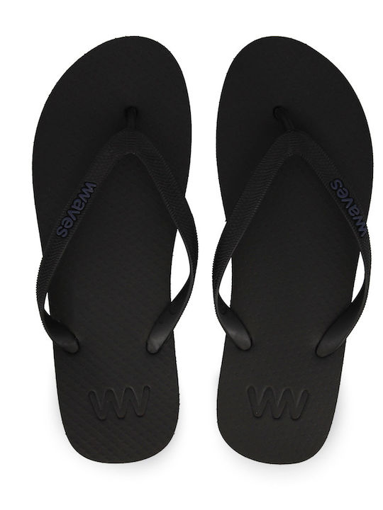 Parex Men's Flip Flops Black