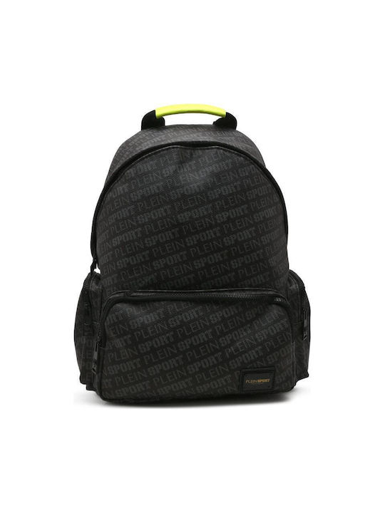 Plein Sport Men's Fabric Backpack Black