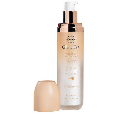 Glow Era Perfect Sun Protector Sonnenschutz Creme Für das Gesicht SPF50 50ml