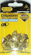 Bossram Metallic Frame Kitchen Hook Gold 20pcs 881365