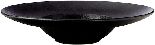 Maxwell & Williams Plate Soup made of Porcelain Black with Diameter 28cm