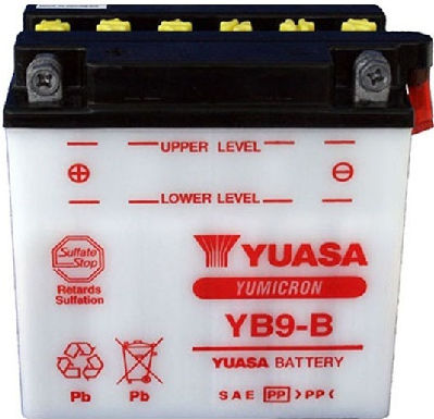 Yuasa Yuasa Offener Typ Motorradbatterie YB9-B
